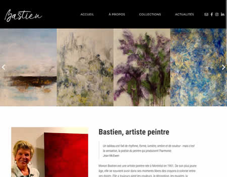 Artiste peintre Bastien